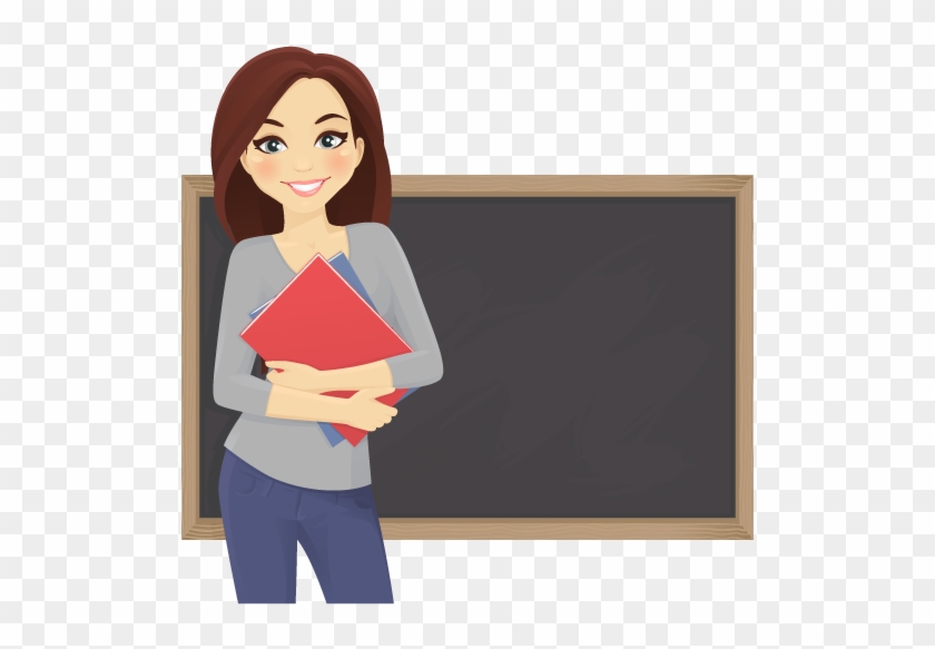 teacher teaching clipart animation