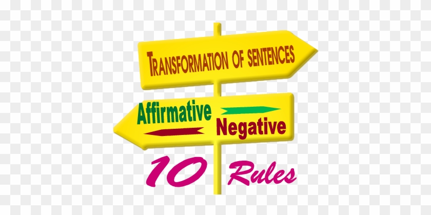 Transformation Of Sentences'' In English Grammar Transformation - Transformation Of Sentences Affirmative To Negative #675745
