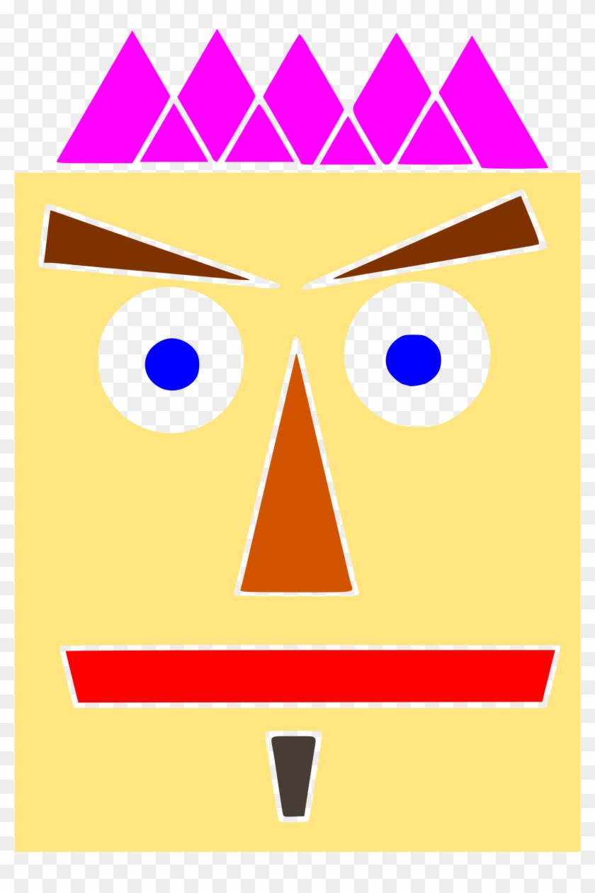 Shape Face Man Clipart - Man #675754