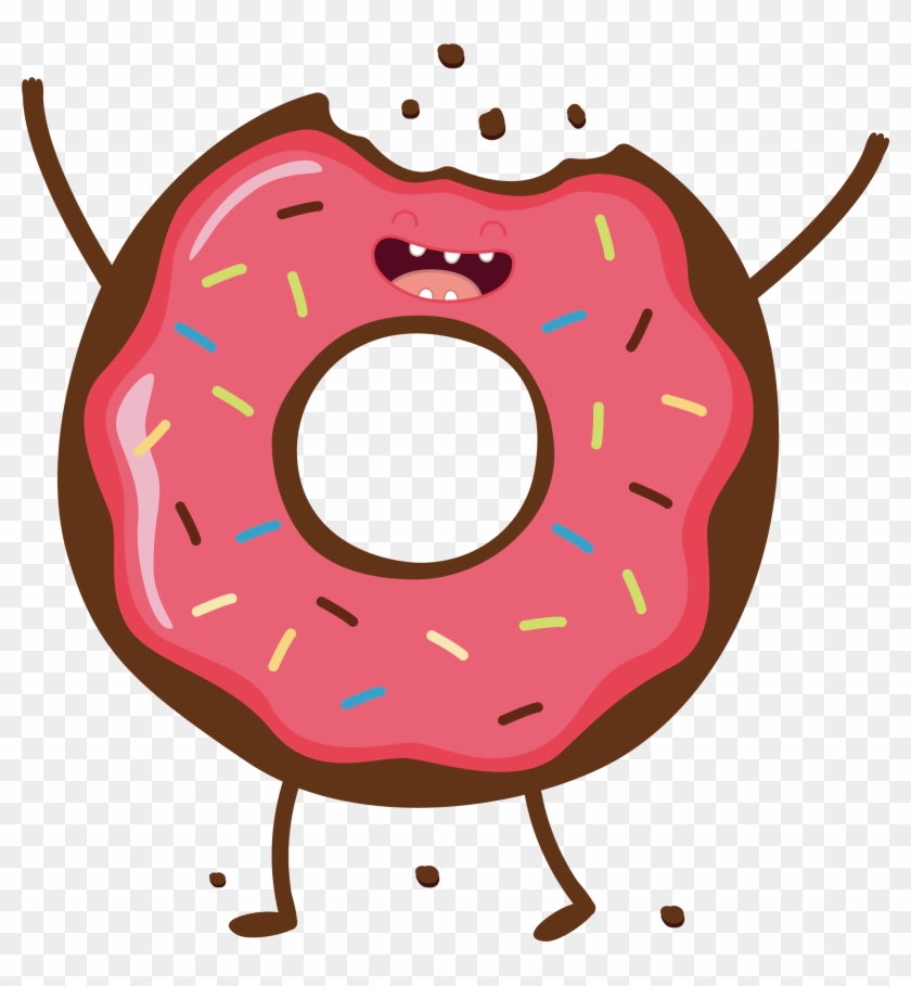 Doughnut Bakery Chocolate - Fondo De Pantalla Para Amigas De 3 - Free  Transparent PNG Clipart Images Download