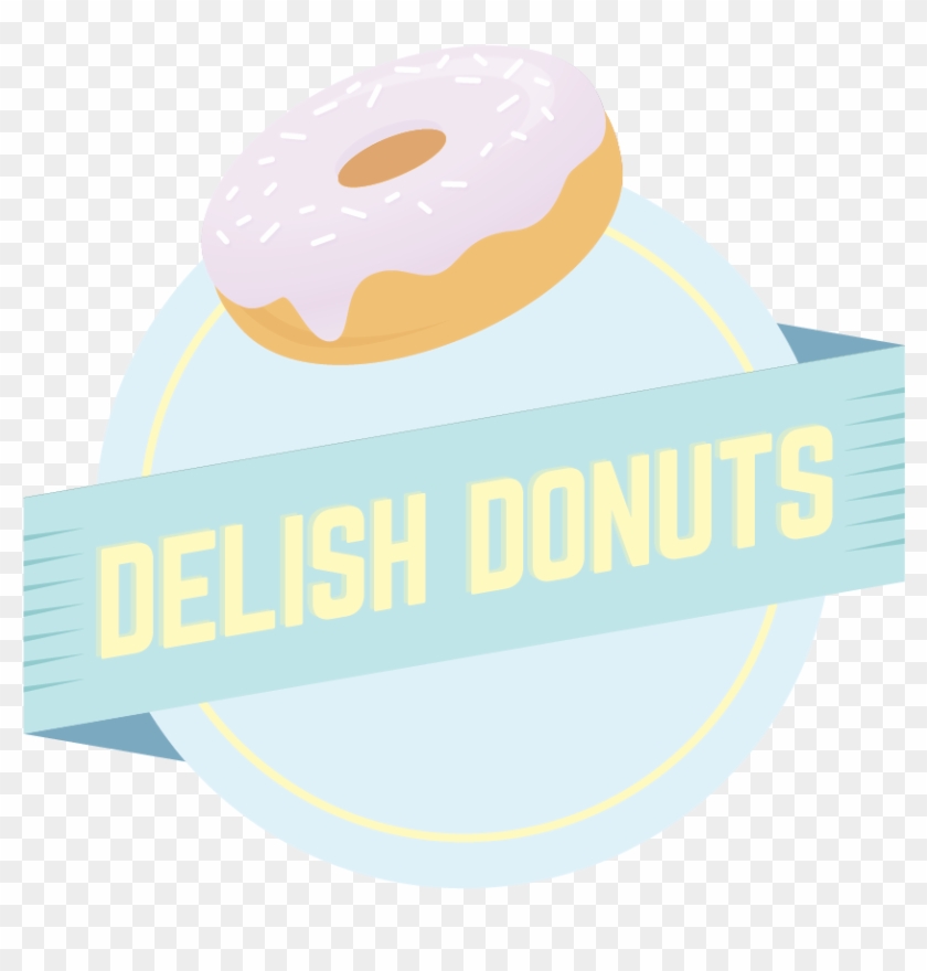 Delish Donuts Logo - Doughnut #675821