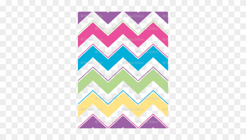 Calypso Chevron Bright Pink Wallpaper Foxtrotpress - Capa De Almofada Chevron #675838