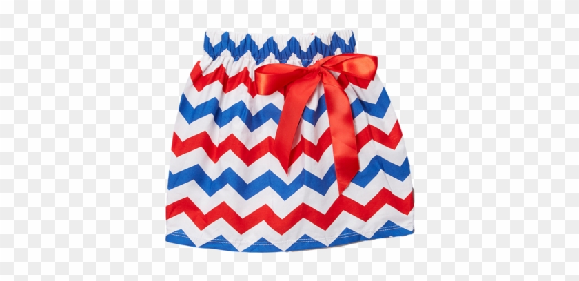 Red & Blue Chevron Skirt - Pon Pon Pon Gif #675847