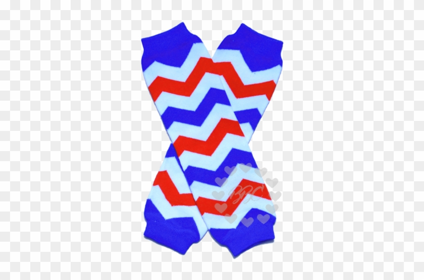 Red White And Blue Legwarmers - Blue #675864