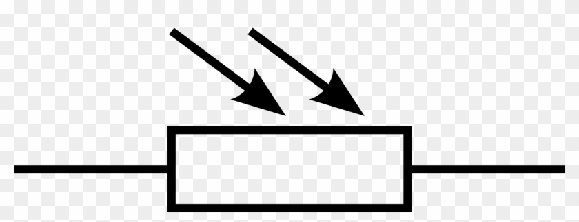 Light-dependent Resistor Schematic Symbol - Light Dependent Resistor Symbol #675868