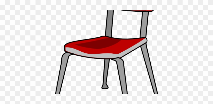Red Student Desk Chair Clip Art At Clkercom Vector - Student Chair Clip Art #675895