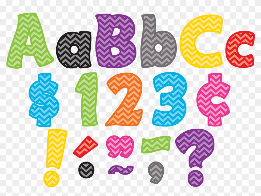 Chevron Funtastic 4&amp - Free Bulletin Board Letters #675909