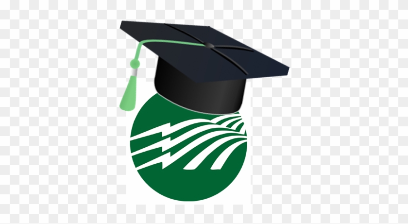 Green Nreca Logo With Black Graduation Cap On Top - National Rural Electric Cooperative Association #676070