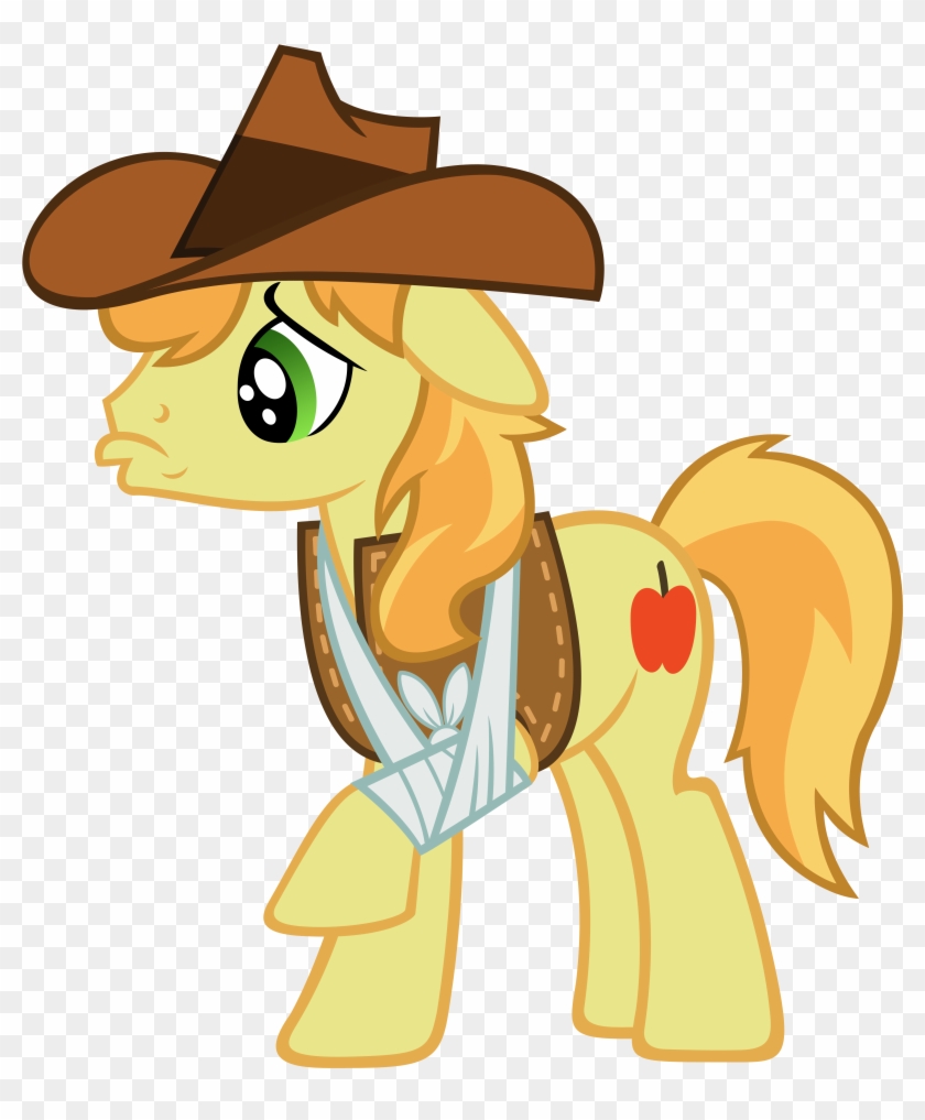 Poor Braeburn By Sofunnyguy - Mlp Braeburn Sad #676134