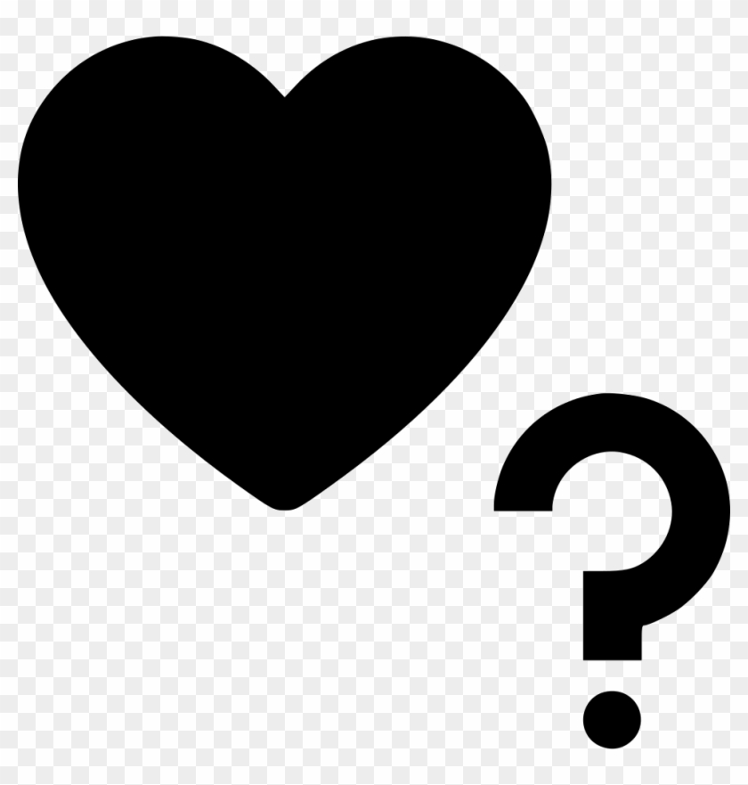 Heart Question Mark Comments - Heart #676267