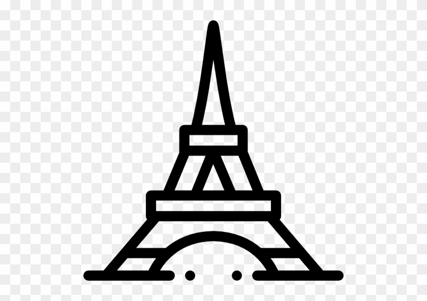 Eiffel Tower Computer Icons Clip Art - Como Desenhar A Torre Eiffel #676269