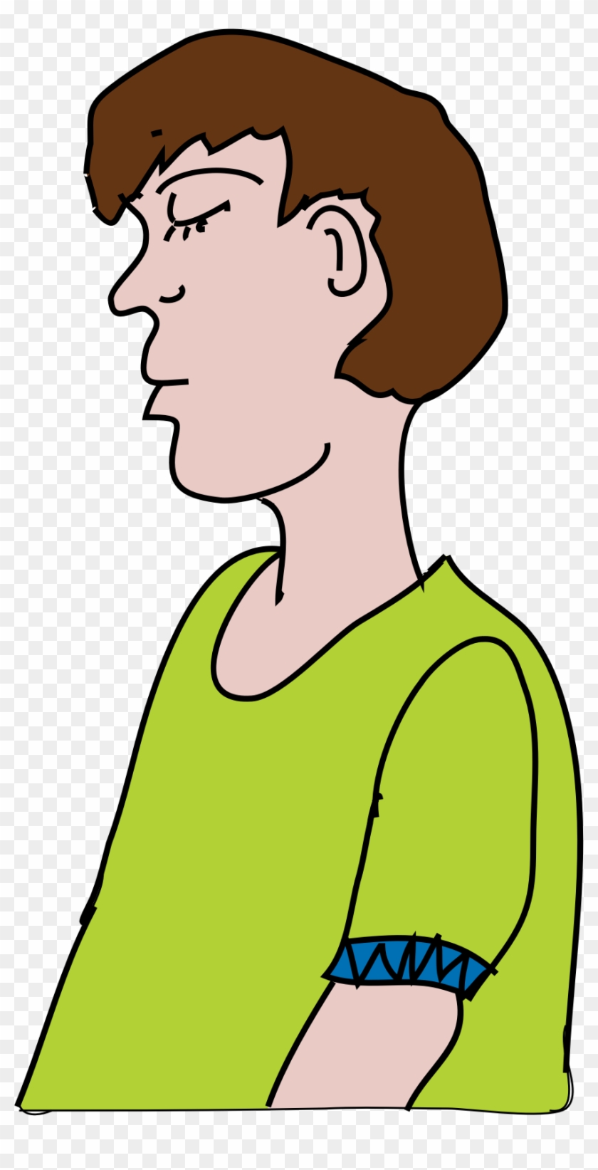 Sad Man - Clip Art #676367