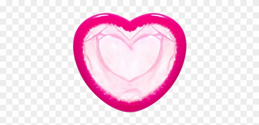 Condom, Heart, And Pink Image - Preservativo Corazón #676455