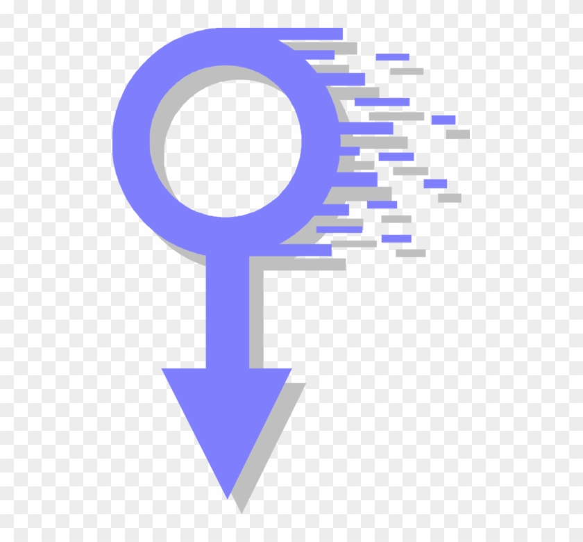 Vector Illustration Of Male Sex Gender Mars Symbol - Circle #676516