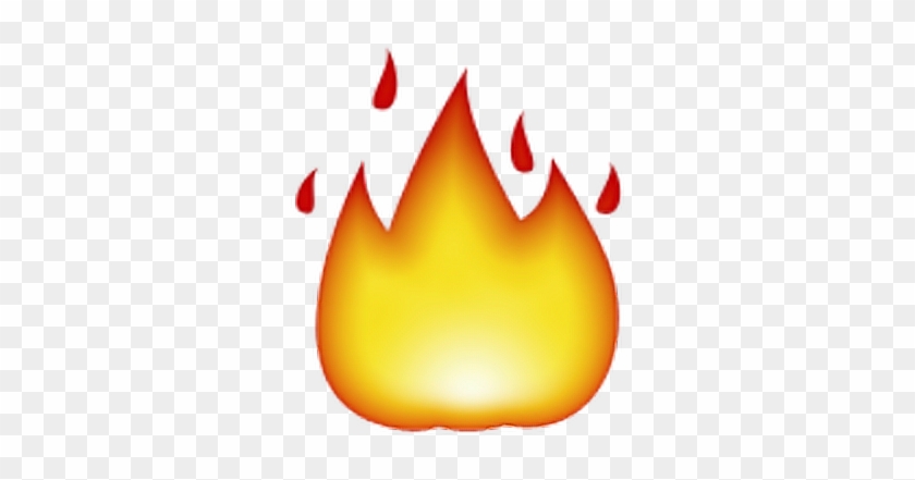 Fire Burn Emoji Ios Sticker Png Iphone - Vuur Emoji #676564