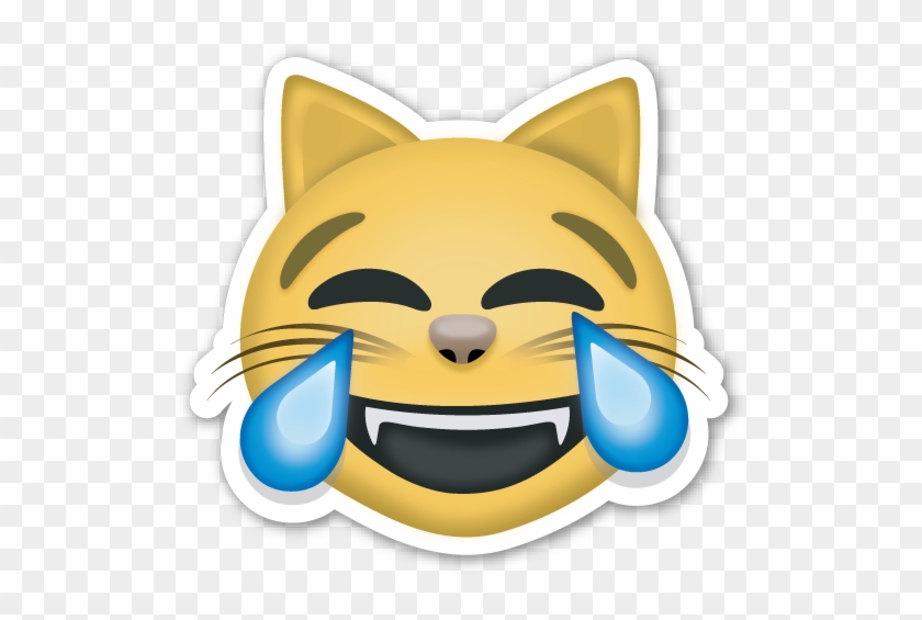 Cat Face With Tears Of Joy - Emojis De Whatsapp Gatos #676570