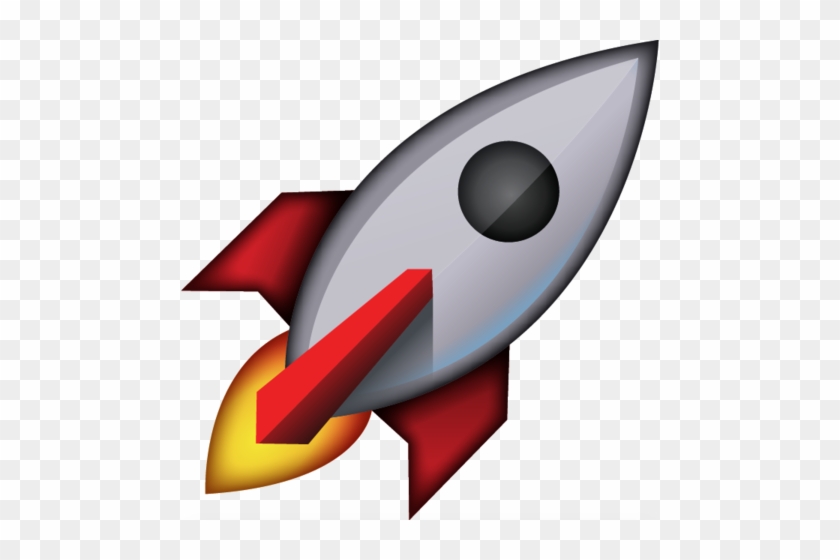 Download Rocket Emoji Icon - Rocket Emoji #676573