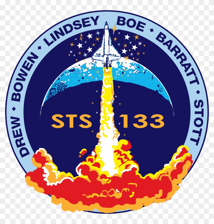 Nasa Symbol 26, Buy Clip Art - Sts 133 Mission Patch #676608