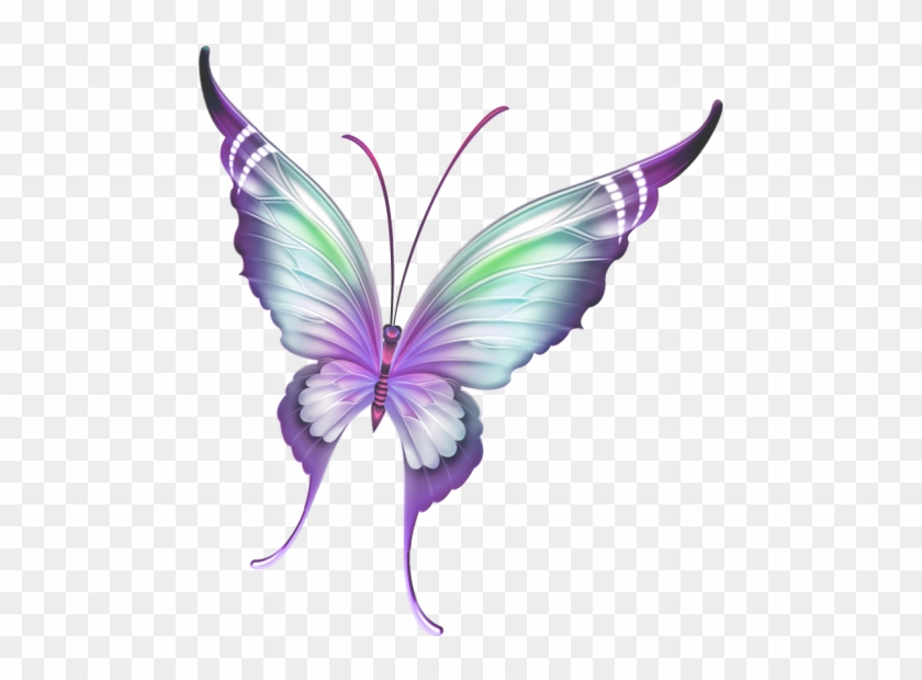 Flutter #1 Butterfly Cross Stitch Pattern #676610