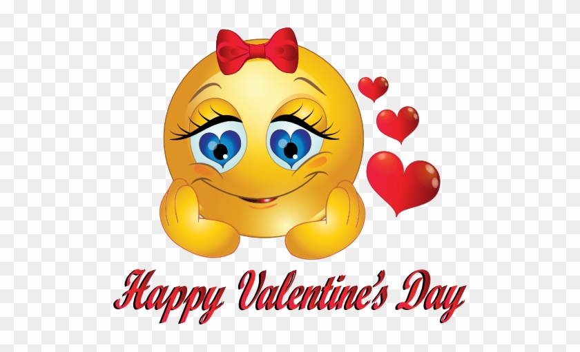 Valentines Day Emoticons For Kids - Happy Valentines Day Smiley #676714