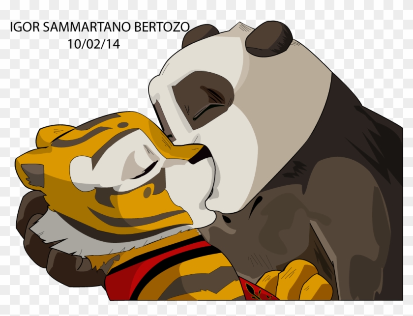 Kung Fu Panda Tigress And Po Love For Kids - San Valentín Kung Fu Panda #676726