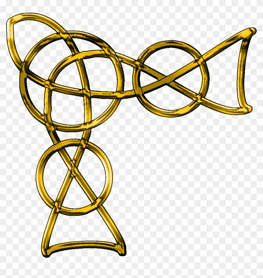 Celtic Knot Clip Art - Celtic Page Corner Transparent Png #676766