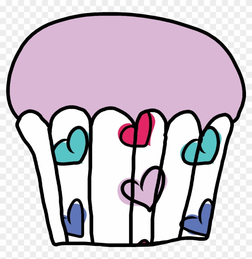 I Love Cupcakes - Clip Art #676796