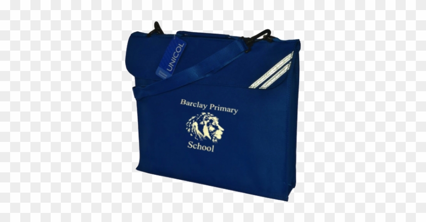 Barclay Primary School Deluxe Bookbag - Navy Blue #676823