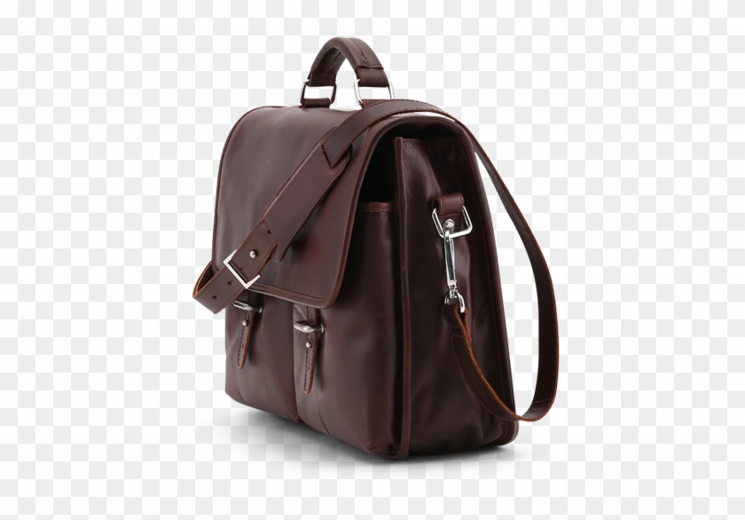 Velorbis Leather School Bag Chocolate Brown Side - Side School Bag #676860