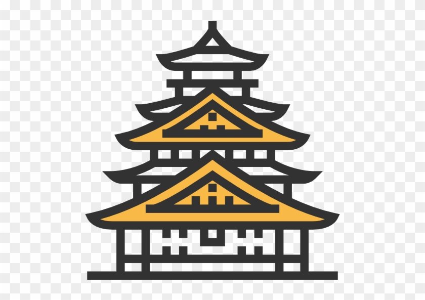Osaka Castle Free Icon - Osaka #676861