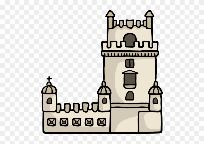 Belem Tower Free Icon - Belém Tower #676874