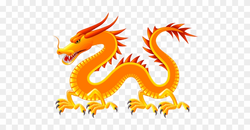 Chinese Dragon Illustration - Chinese Dragon Illustration #676969