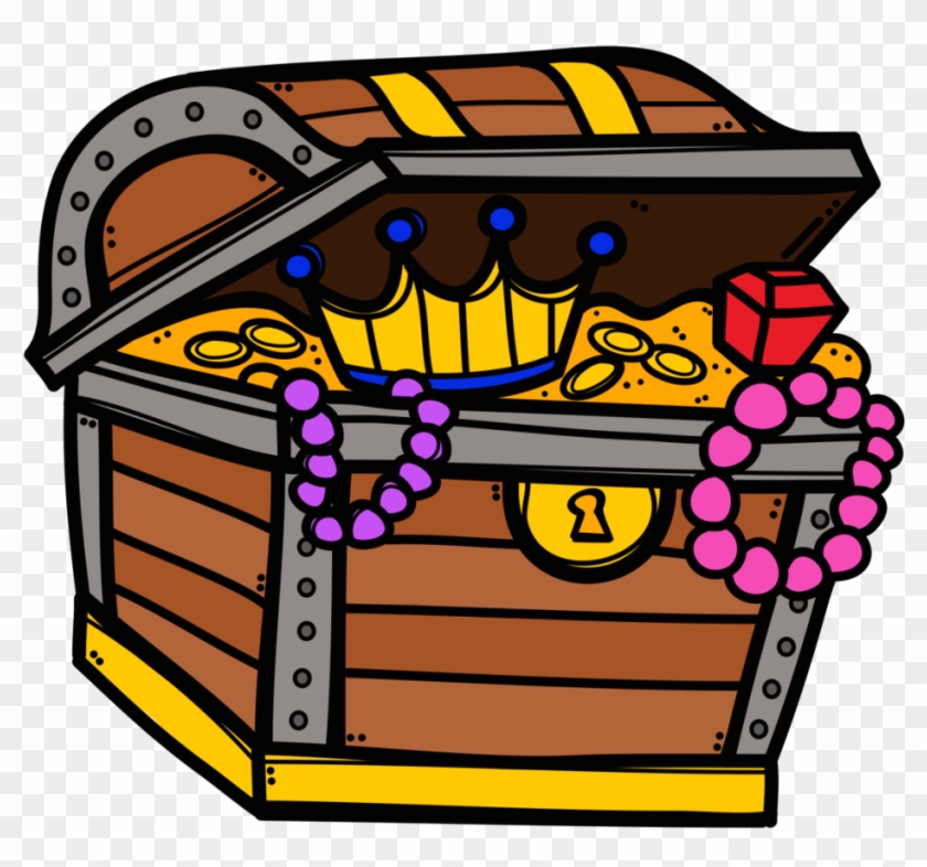 Treasure Chest Open - Treasure Clipart #676967