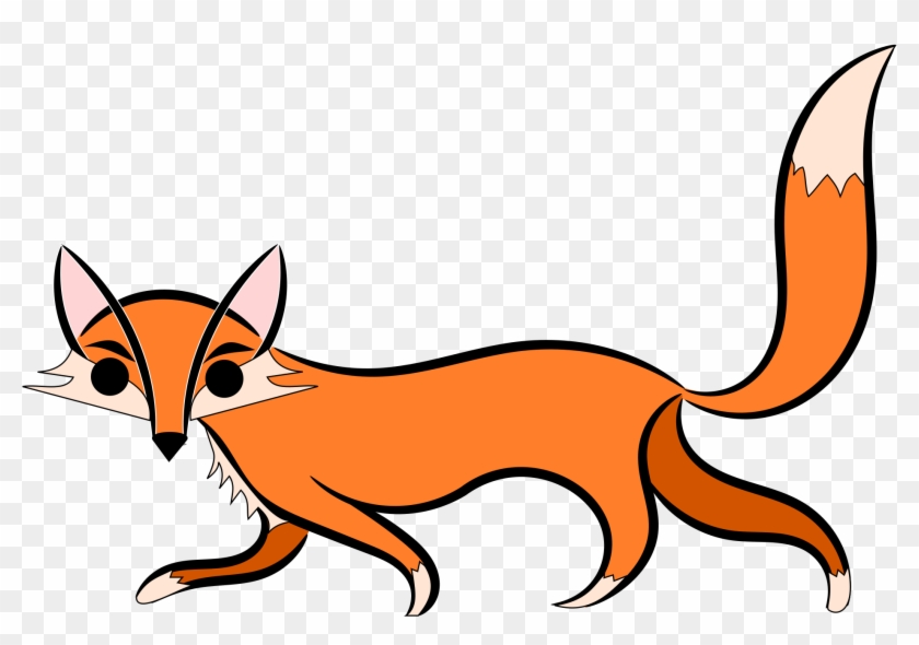 Of Fox - Fox Cartoon Gif Png #677021