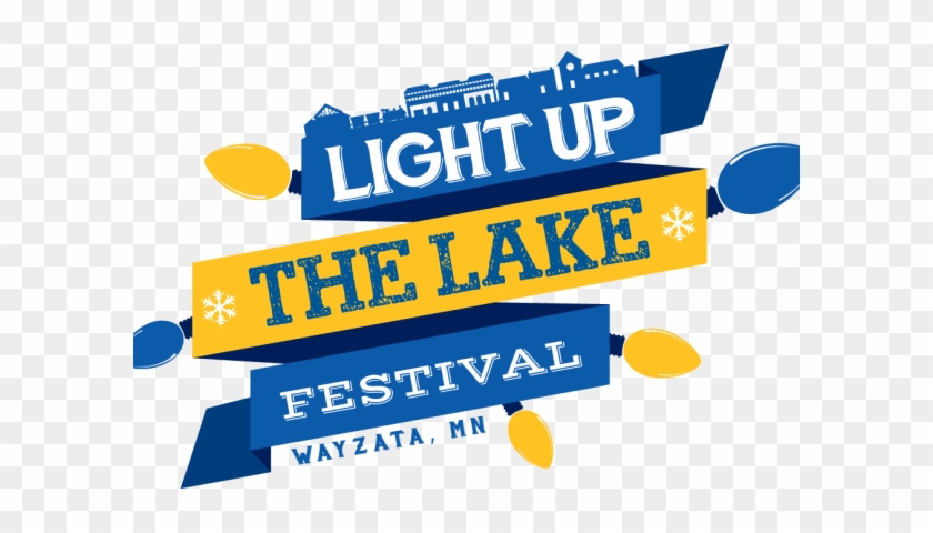 Light Up The Lake Festival Logo-final Copy - 'day At The Lake Restored The Soul' Plank Picture Frame #677027