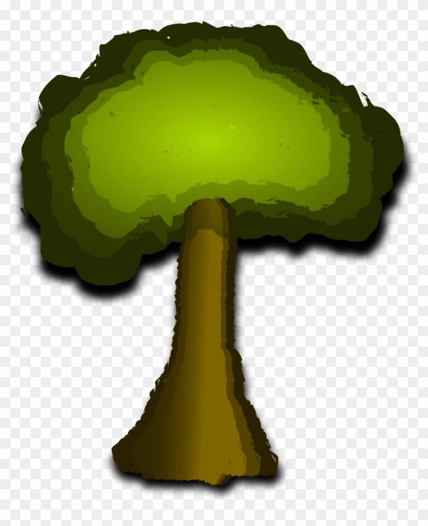 A Tree Large 900pixel Clipart, A Tree Design - Green & Yellow Tree Clipart Png #677125