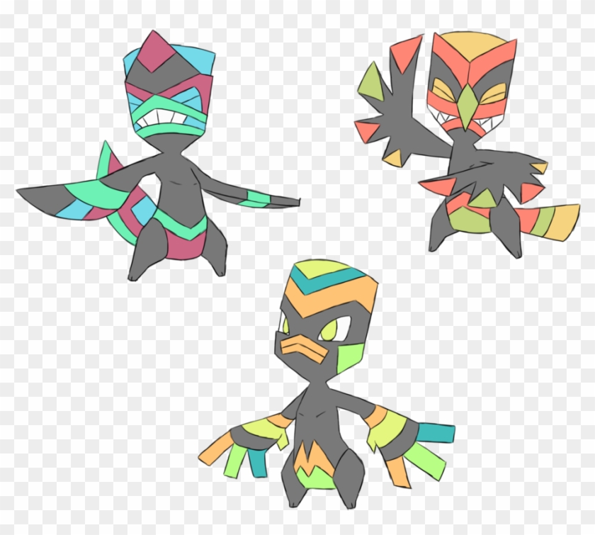 Maotiki By Pavameagarestia @deviantart - Tiki Fakemon #677358