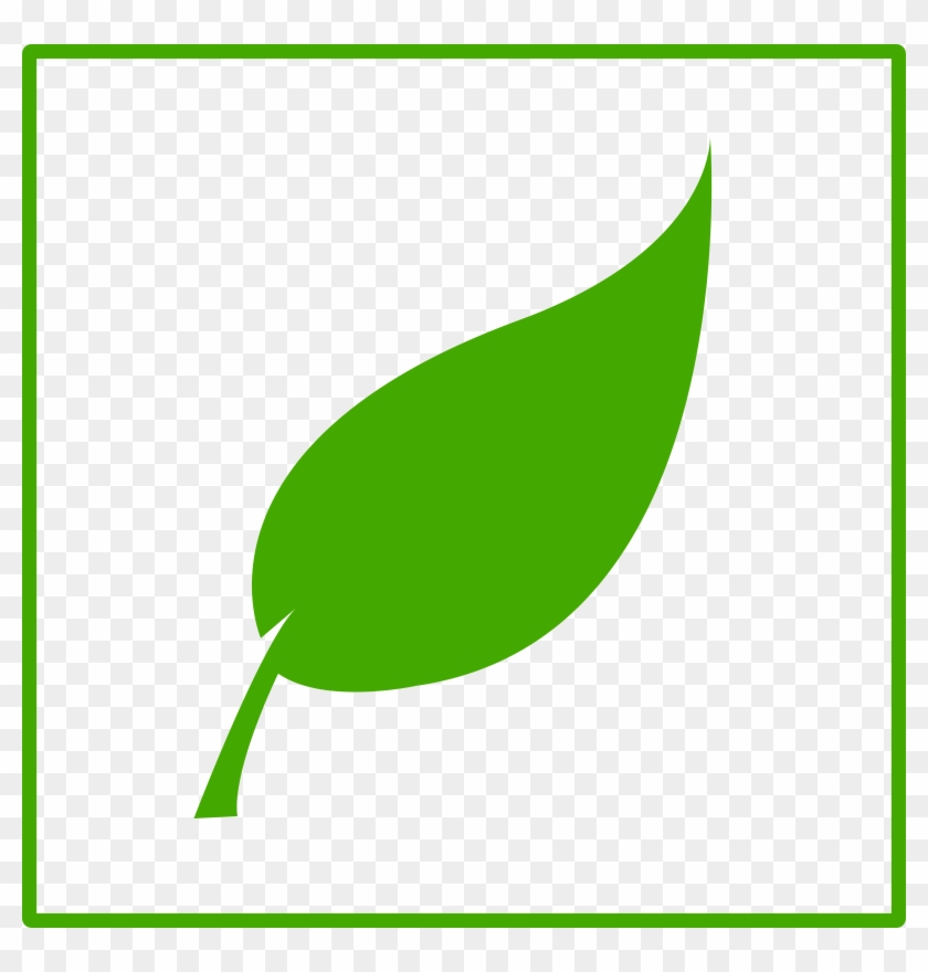 Green Leaf Icon Clip Art At Clker - Green Leaf Eco #677511