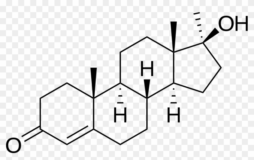 Via Wikimedia Commons - Steroid Chemical Structure #677544