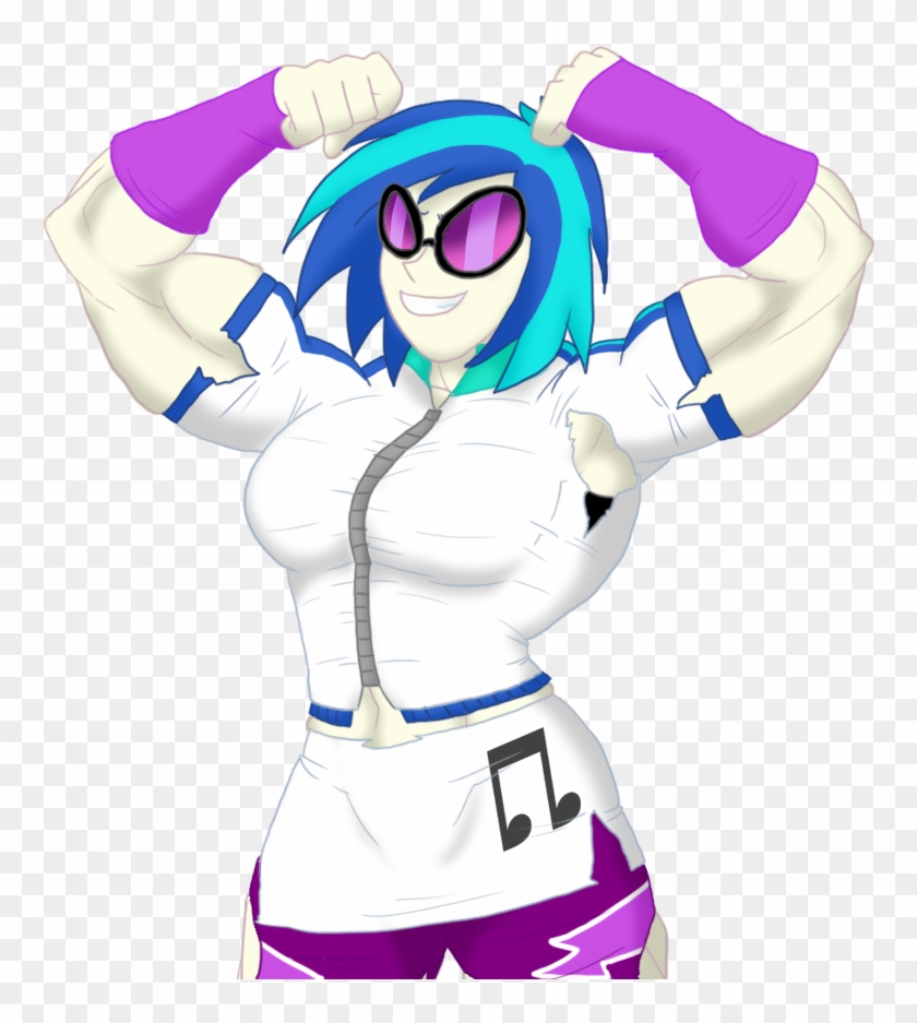 Advanceddefense, Breasts, Busty Vinyl Scratch, Clothes, - My Little Pony #677654