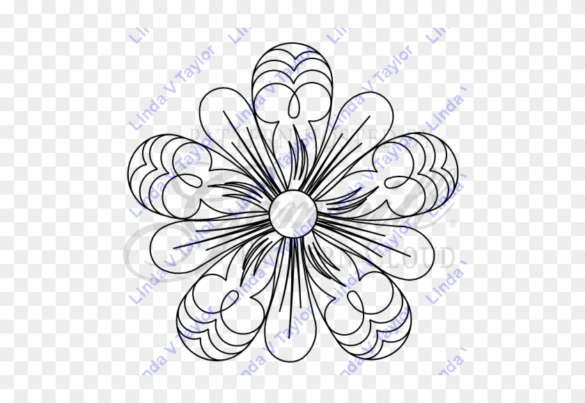 Petal Clipart Teardrop - Line Art #677857