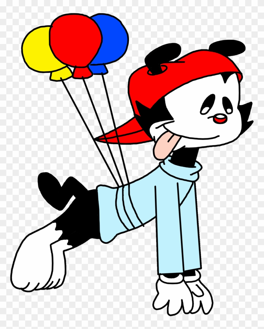 Marcospower1996 11 0 Wakko Flying With Balloons By - Balloon #678274