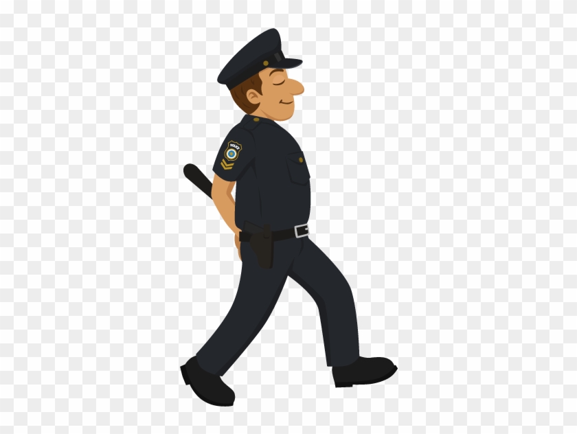 Scalable Vector Graphics Kiwifruit Computer File - Policeman Transparent Animated  Police - Free Transparent PNG Clipart Images Download