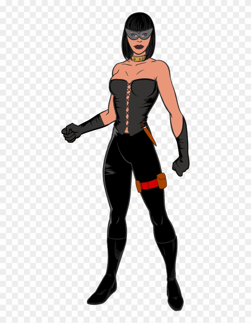 Girl Super Villain Cartoon #678345