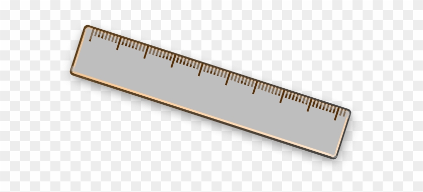 16 Inch In Ruler Clipart - Gray Ruler #678357