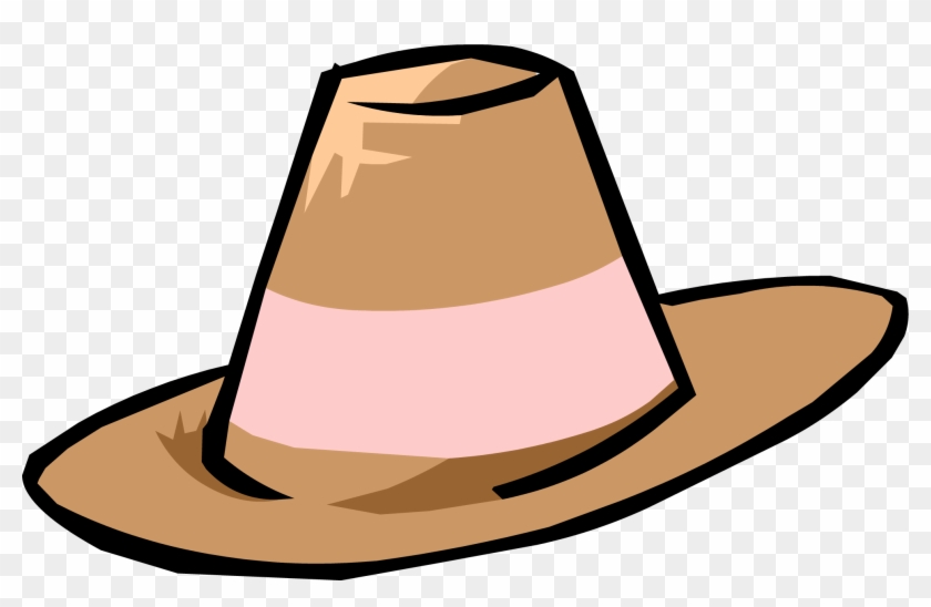 Brown Fedora - Club Penguin Rare Hats #678377