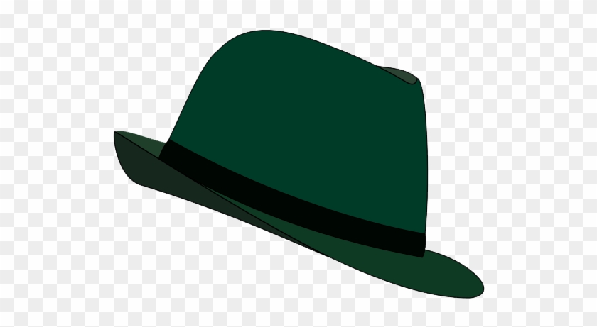 Fedora Transparent Png - Green Hat Transparent Background #678379