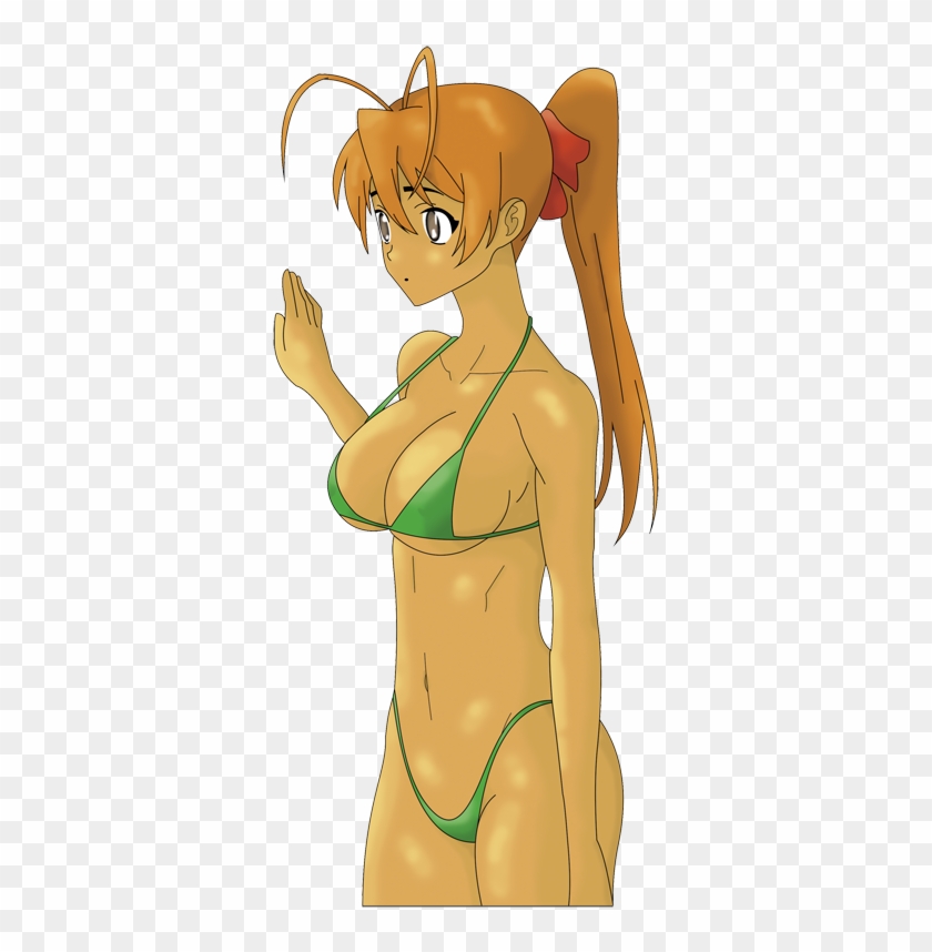 Rei Miyamoto By Simpson3h - Highschool Of The Dead Rei Bikini.