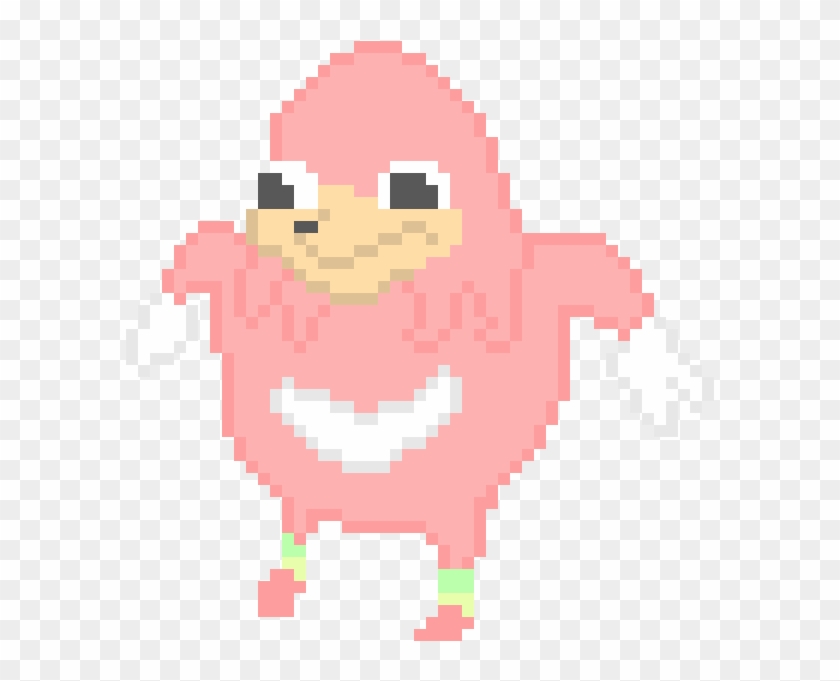 Ugandan Knuckles Pixel Art #678798