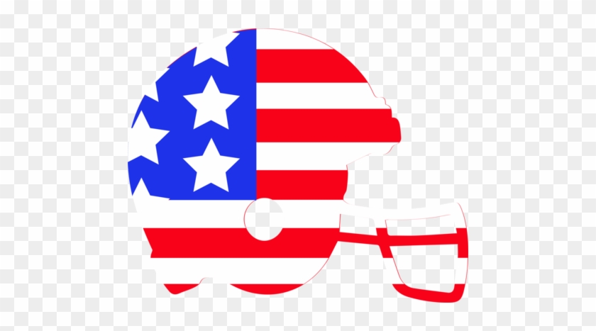 American Flag Helmet - United States Of America #678812
